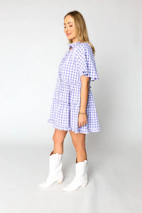 lakin swing mini dress