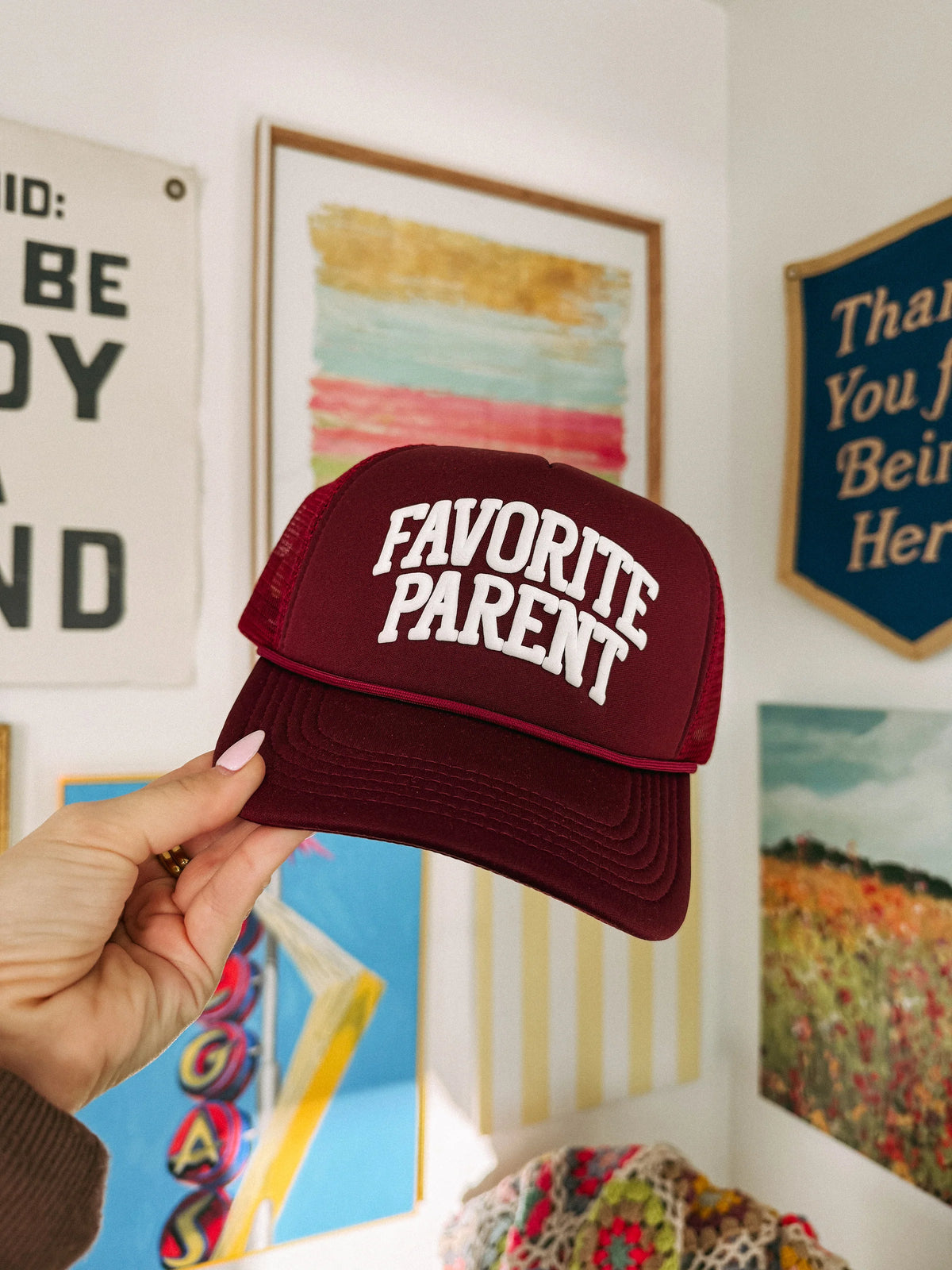 favorite parent foam trucker