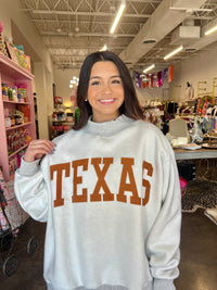 god bless mock neck sweatshirt