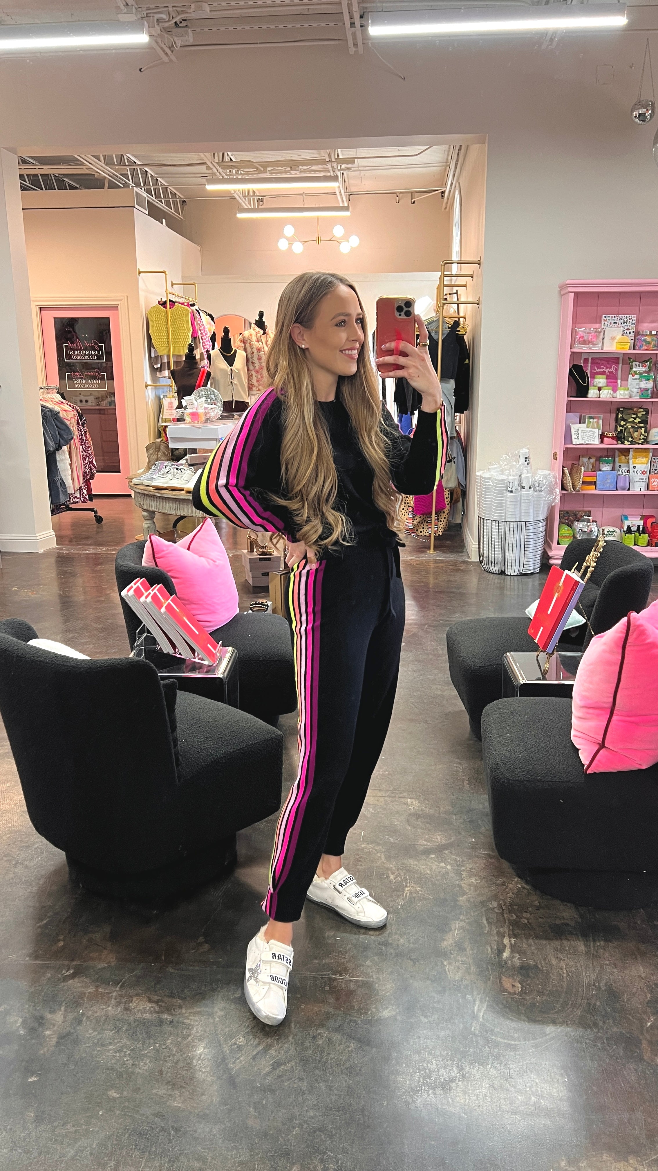 BRODIE CASHMERE | ramona rainbow joggers | FINAL SALE – The Shimmy