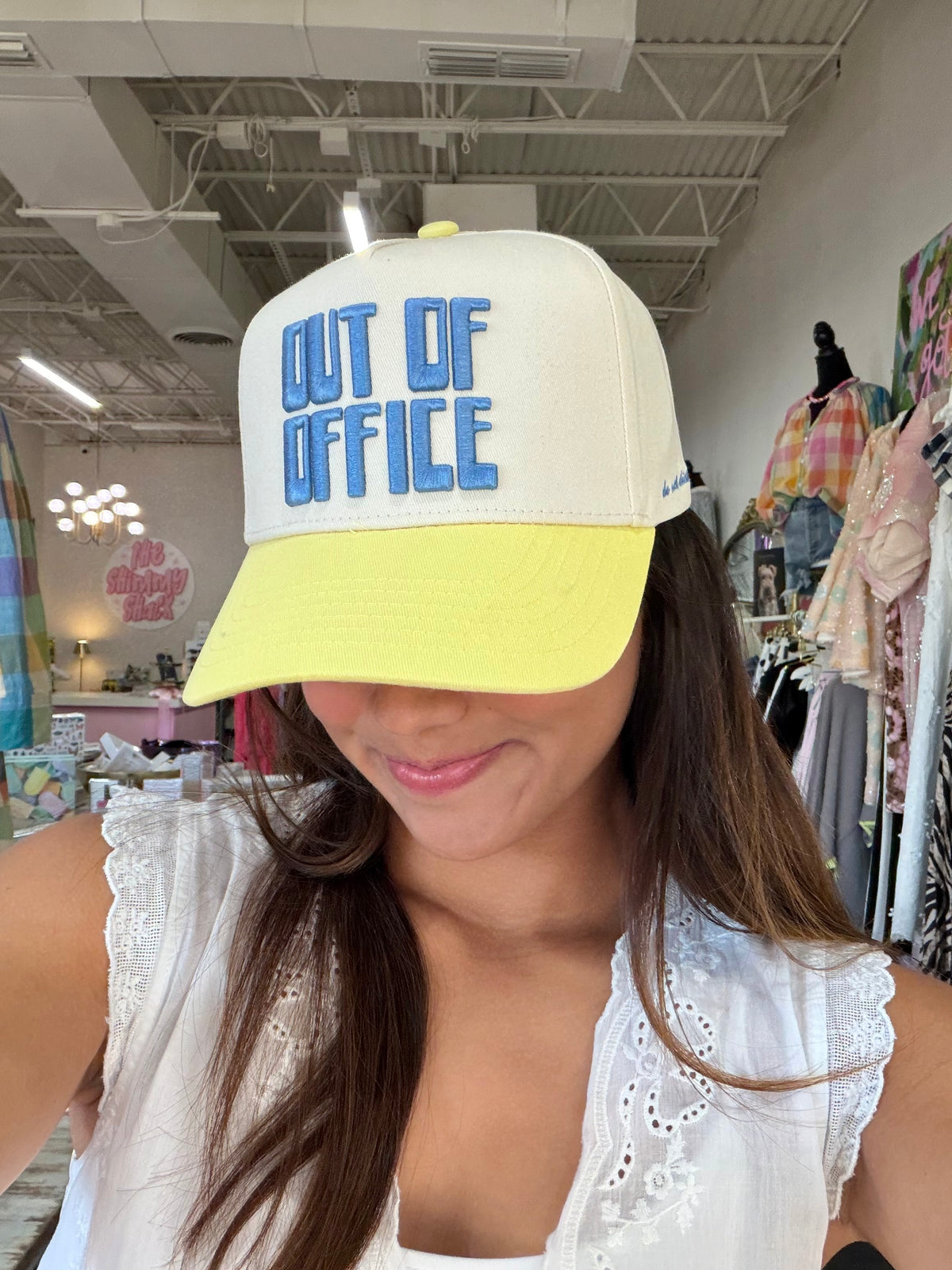 out of office trucker hat