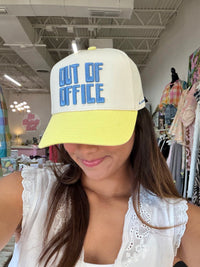 out of office trucker hat