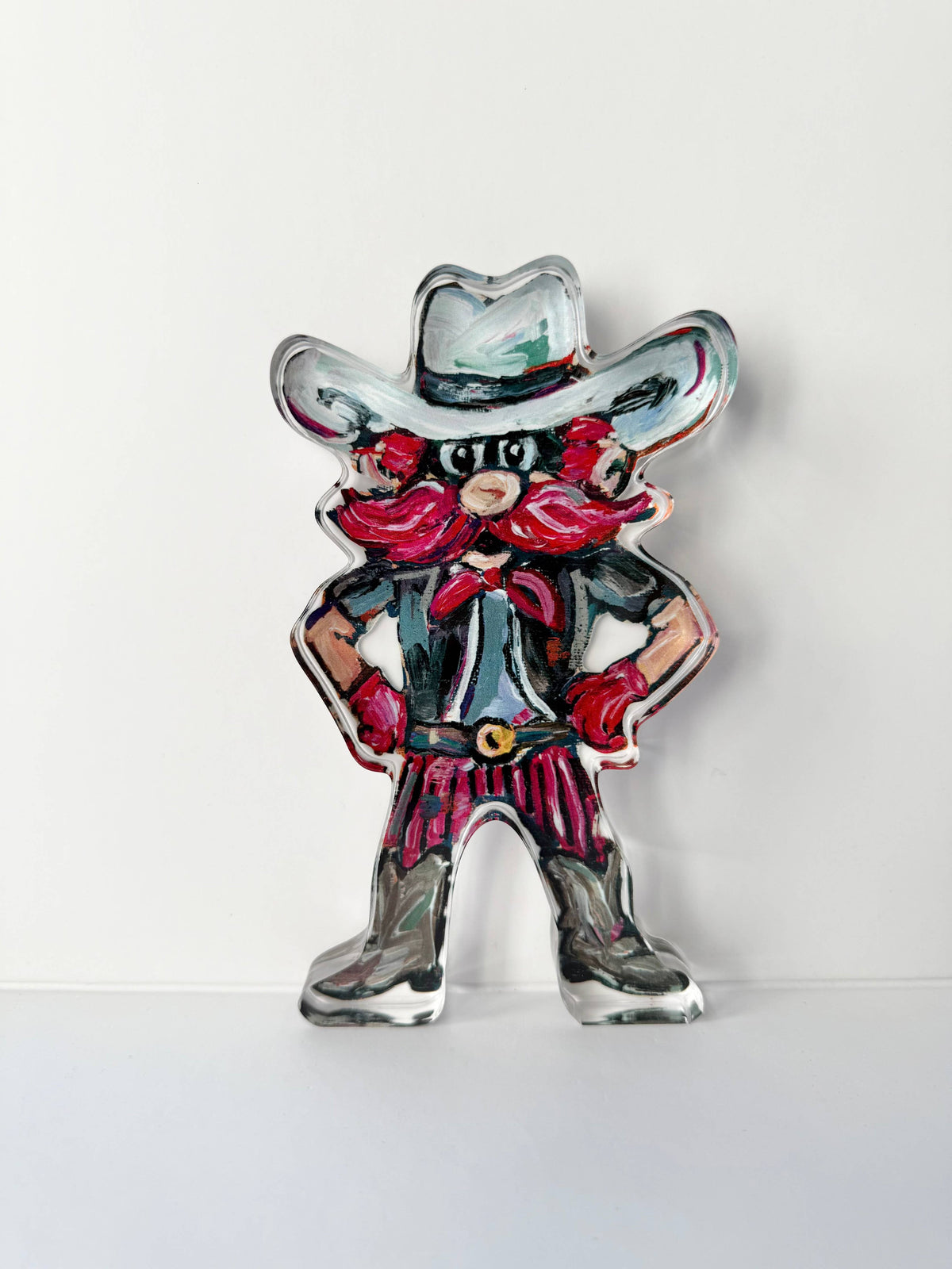 "Raid & Rally" acrylic