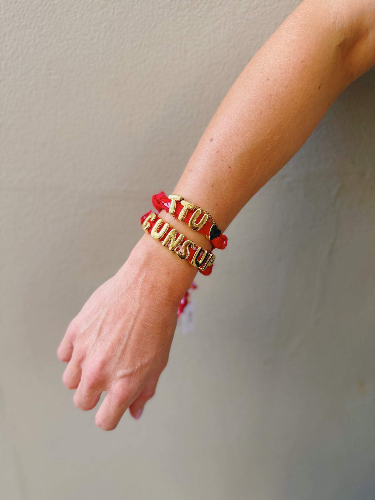 bandana gameday bracelets
