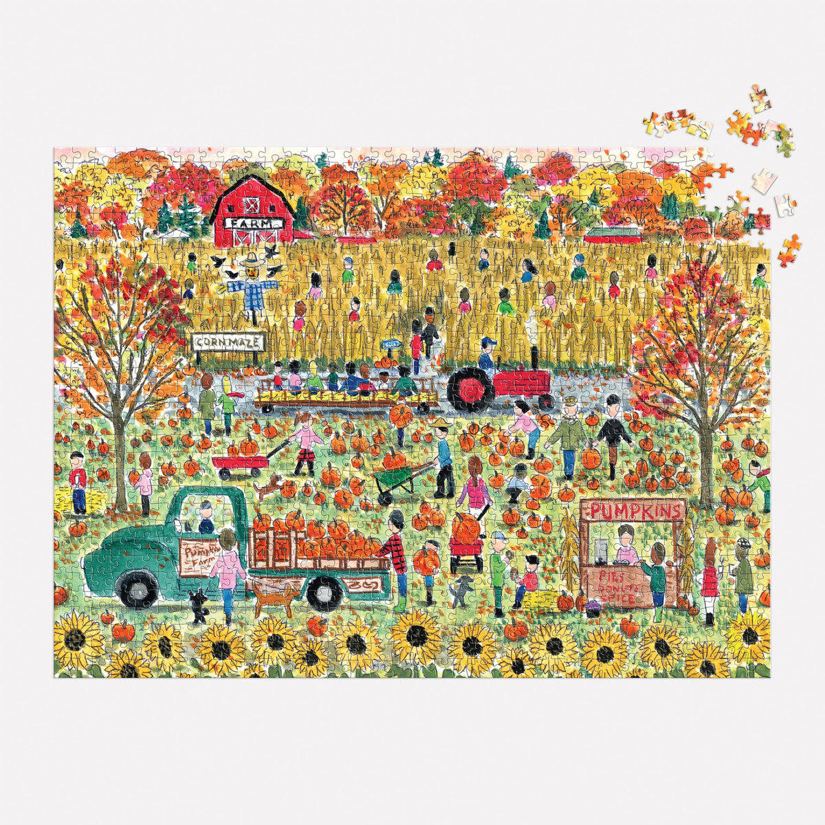 pumpkin patch 1000pc puzzle