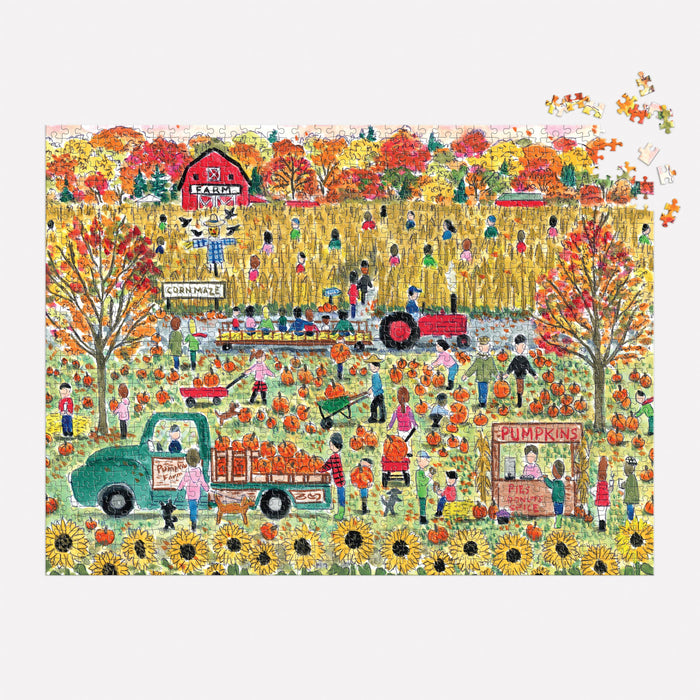 pumpkin patch 1000pc puzzle