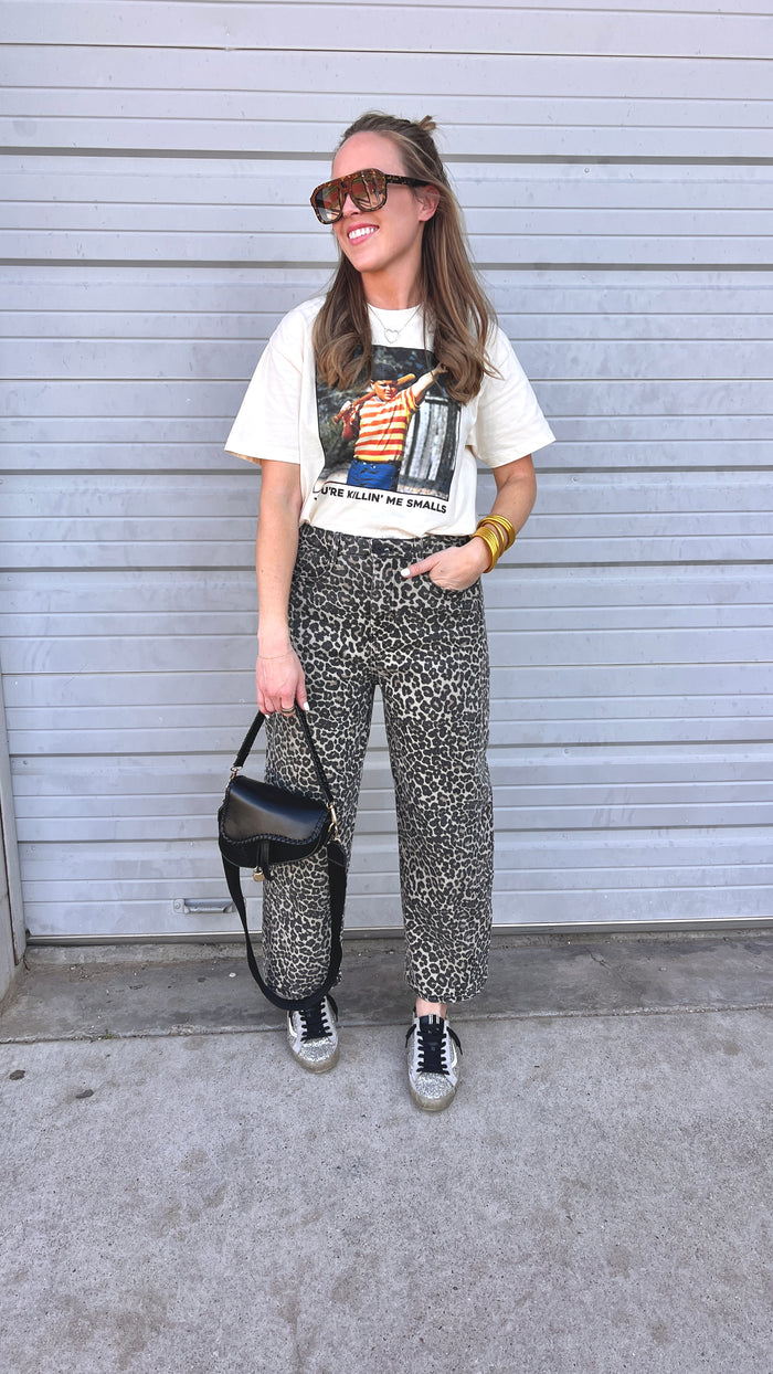 killin' me smalls cropped tee || FINAL SALE