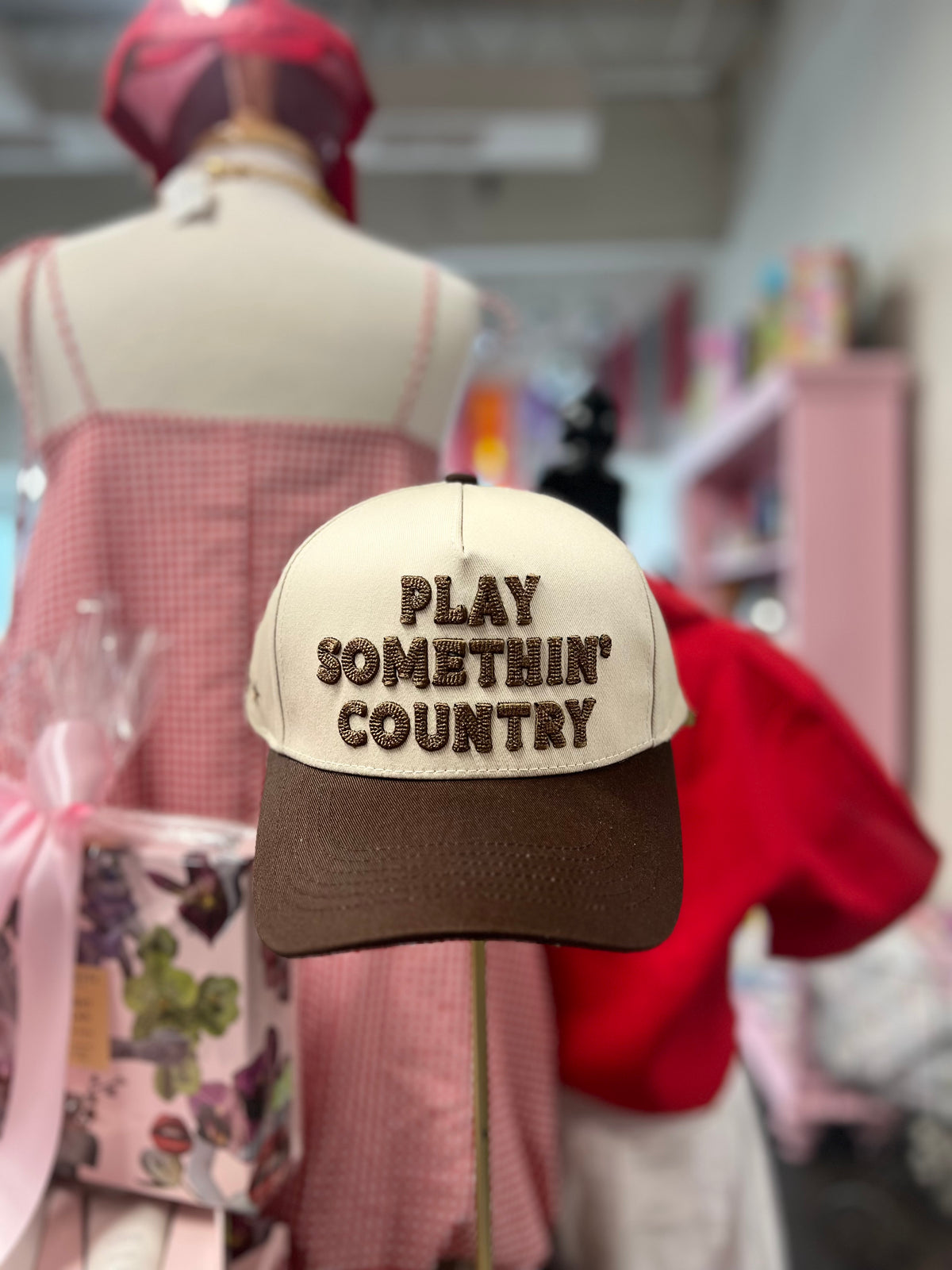 play somethin' country trucker hat