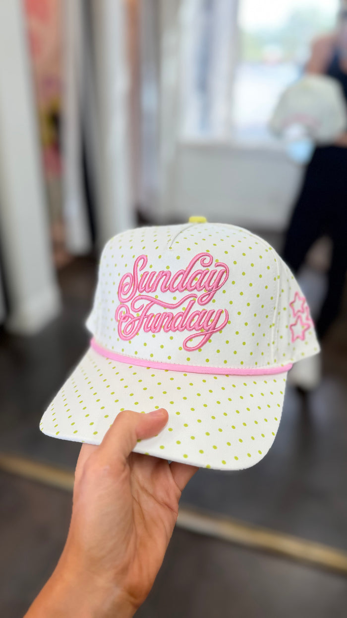 sunday funday trucker hat