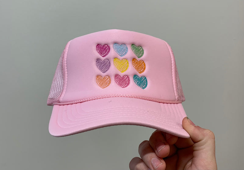 Sweetheart trucker hat