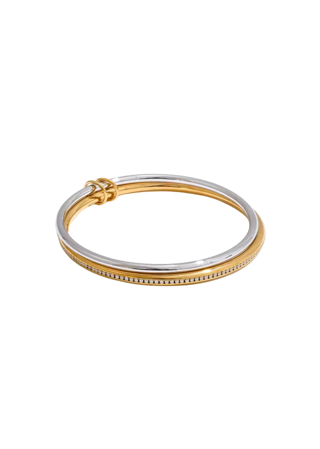 ella two-toned bangle