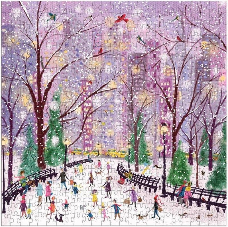 snowy night 500pc puzzle
