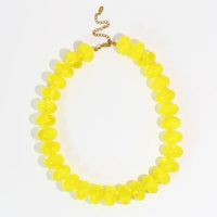 sugar beads bold necklace
