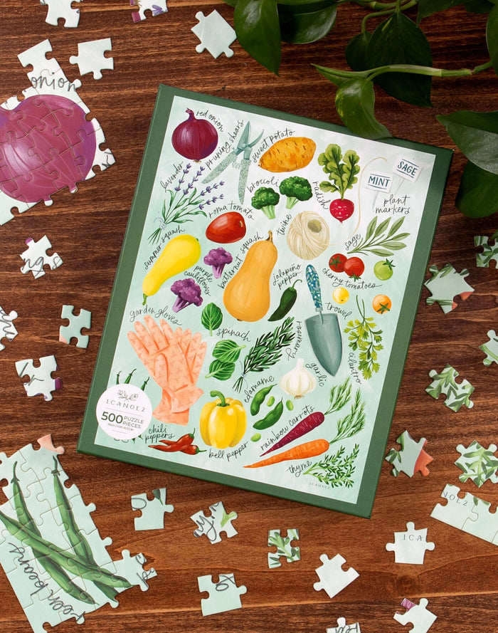 in the garden 500pc puzzle