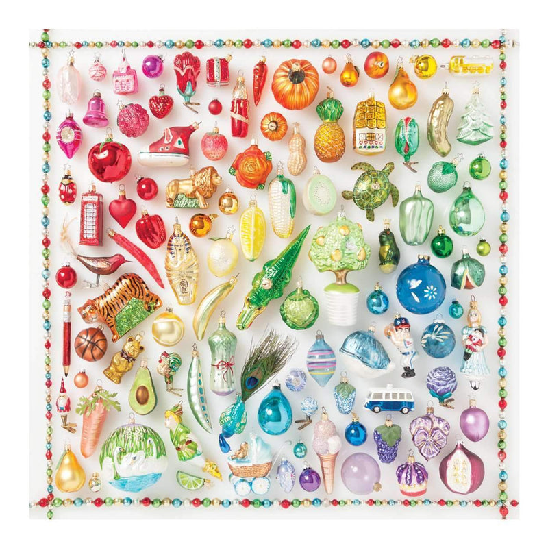 rainbow ornaments 500pc puzzle