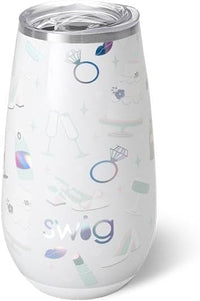 swig | bride-to-be 6oz stemless flute