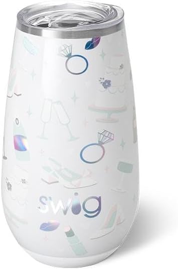 swig | bride-to-be 6oz stemless flute