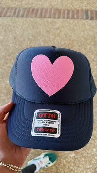 happy heart foam trcuker hat