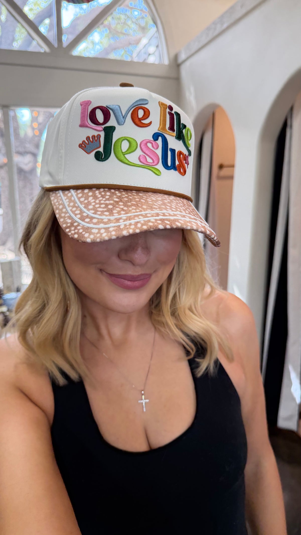 love like Jesus trucker hat