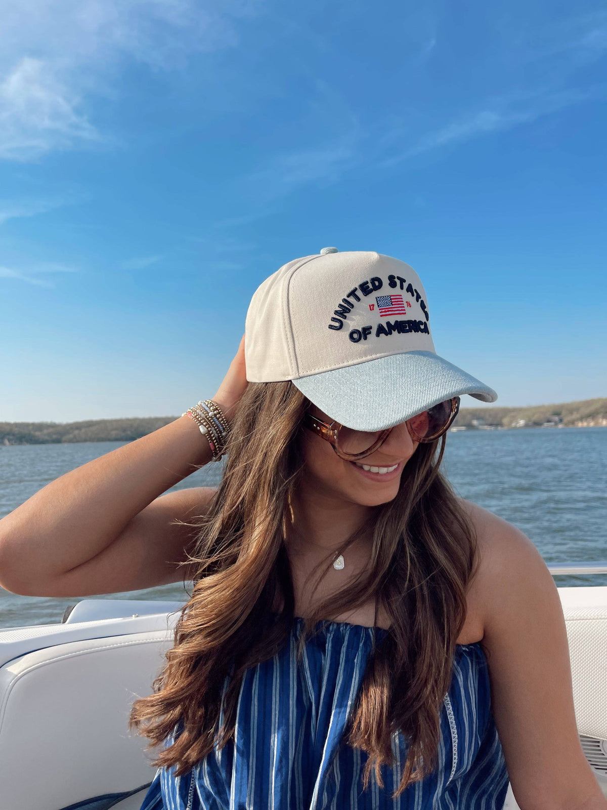USA vintage trucker hat