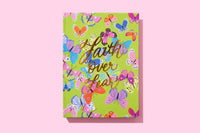 faith over fear notebook