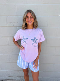 starfish bra beachin' tee
