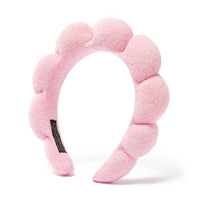 terrycloth bubble headband