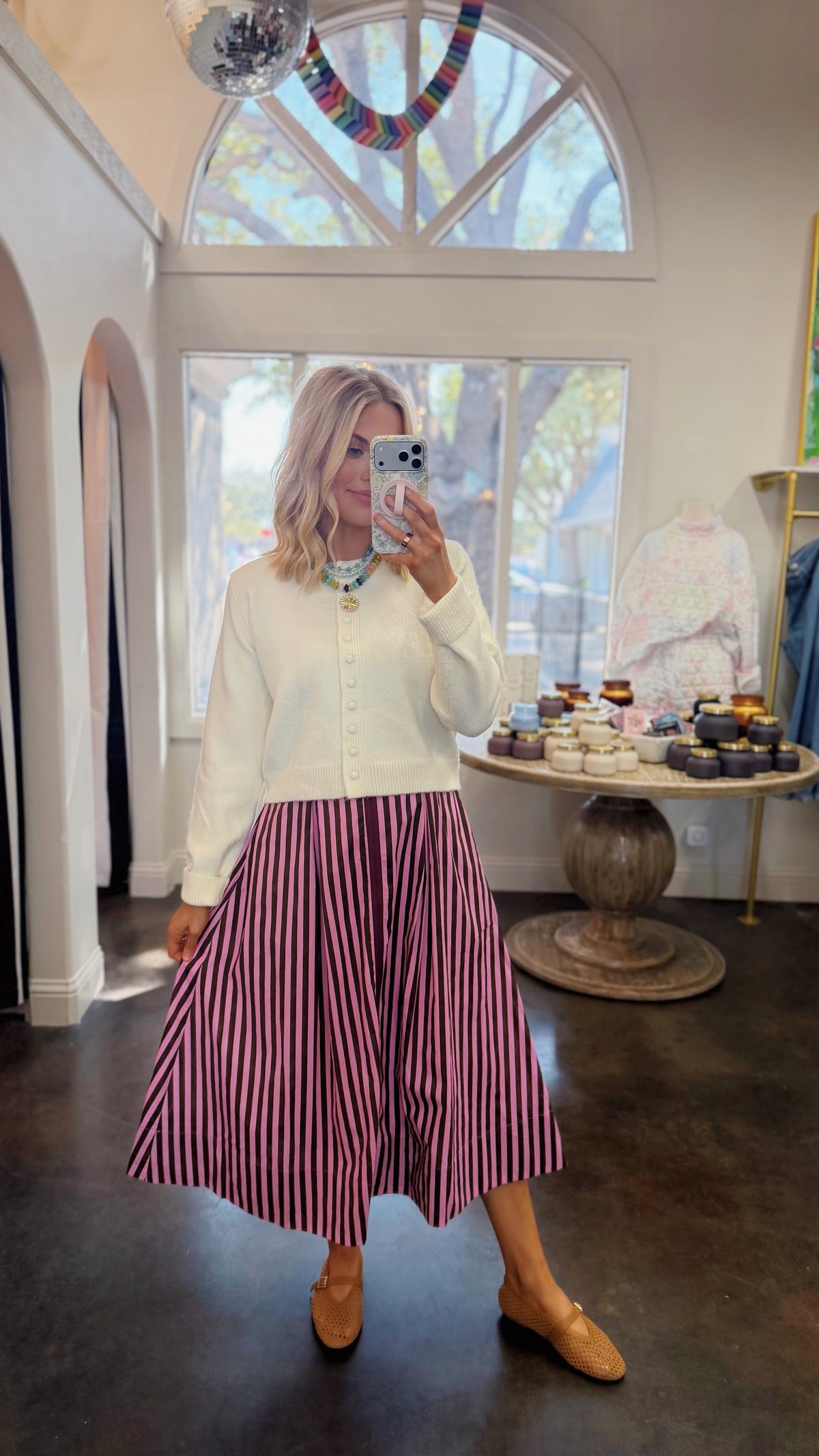parker knit cardigan
