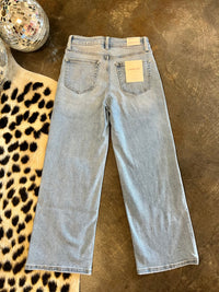 kelsea cropped wide leg tummy control denim