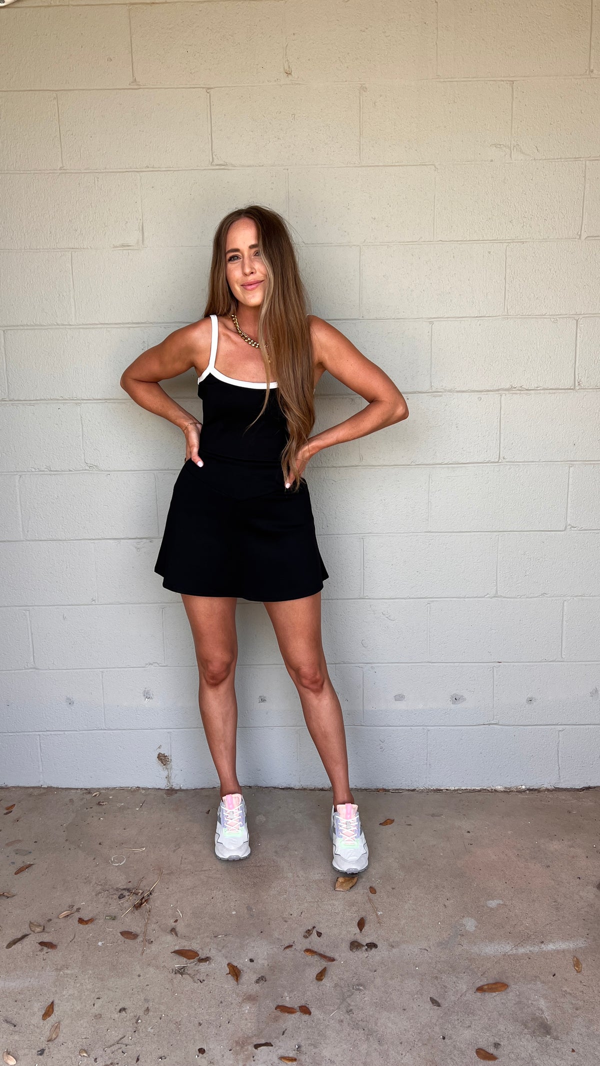 figuring it out tennis dress || FINAL SALE