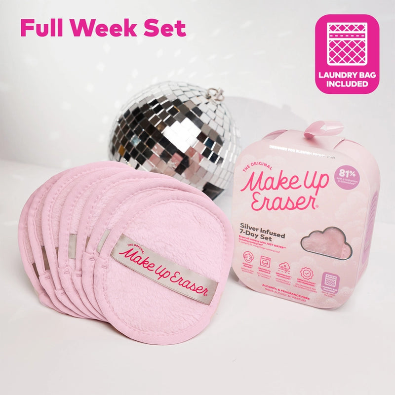 silver infused 7-day set | makeup eraser