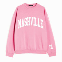 pink MIDLAND crewneck sweatshirt