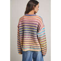 fallin’ for you striped cardigan