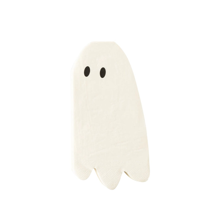 long  ghost shaped paper dinner napkin
