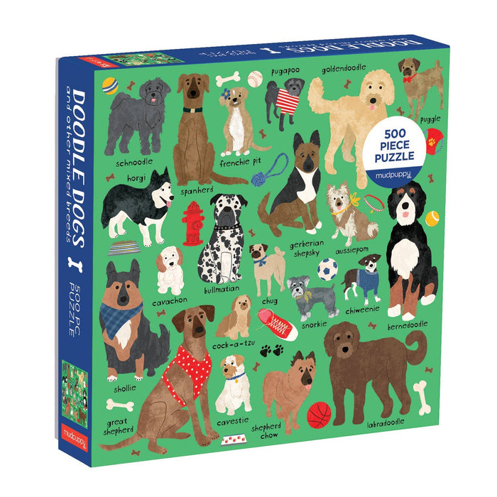mixed breeds dog 500pc puzzle
