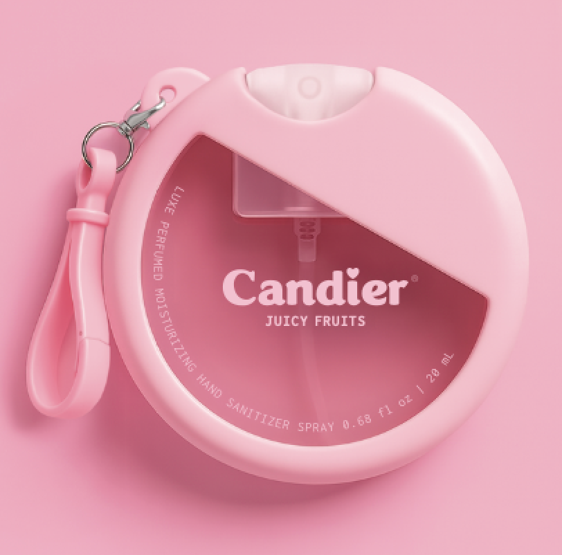 candier hand sanitizer keychain