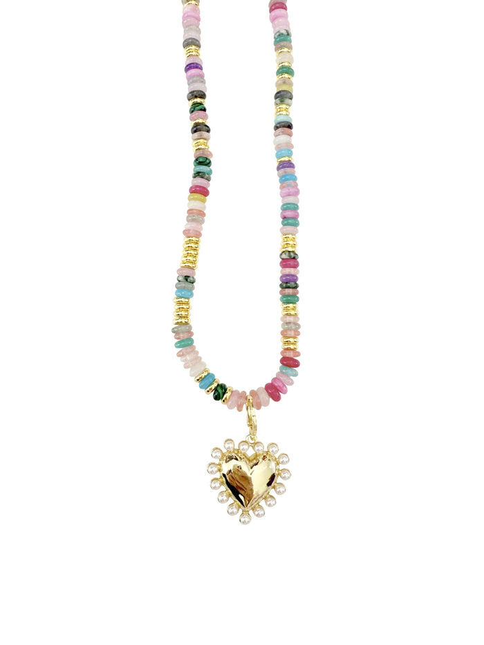 cleo rainbow necklace 