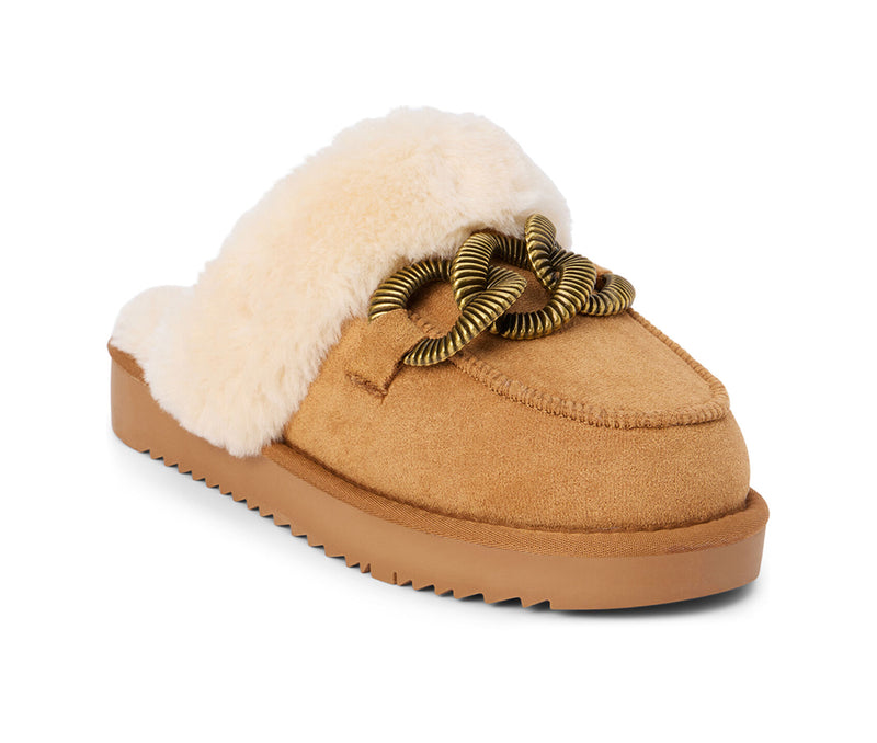 Taos slipper || chestnut