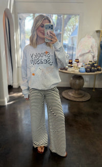 ghost season graphic sweatshirt