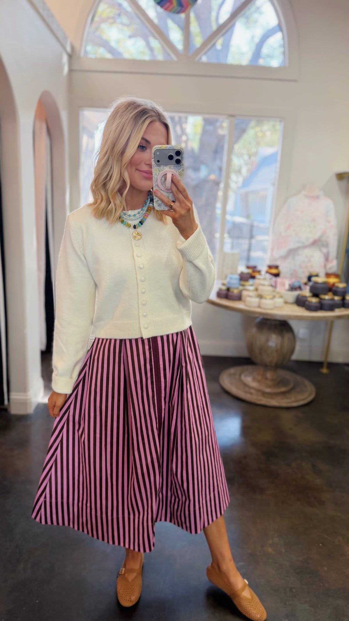 parker knit cardigan