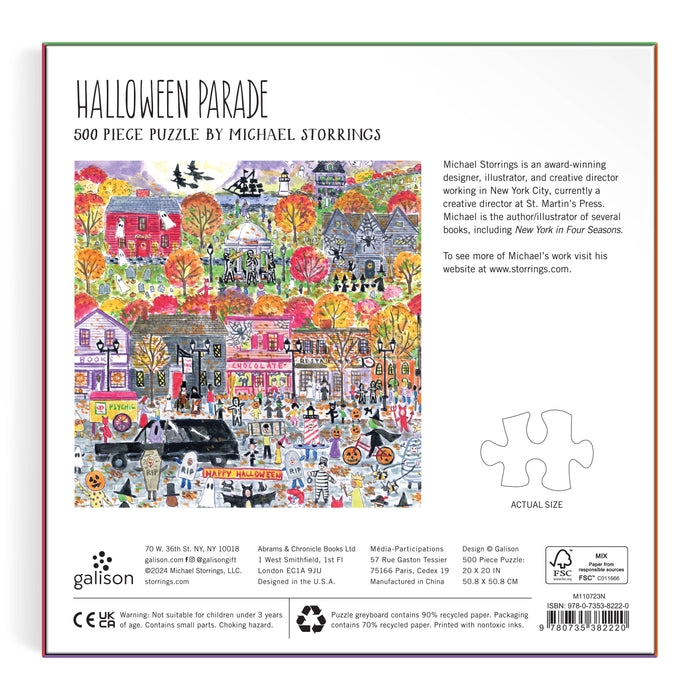halloween parade 500pc puzzle