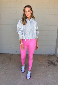 madi butter modal cropped hoodie