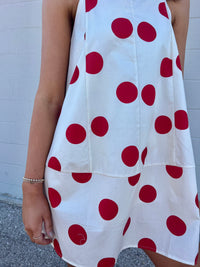 bold moves polka dot dress