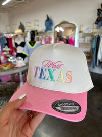 West Texas snapback trucker hat