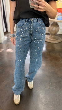 harley embellished denim