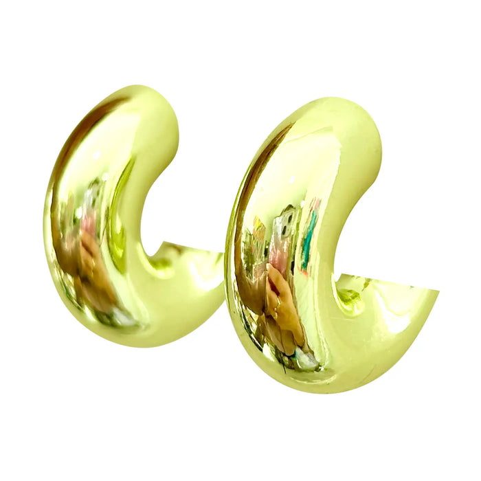 grady half hoop earrings