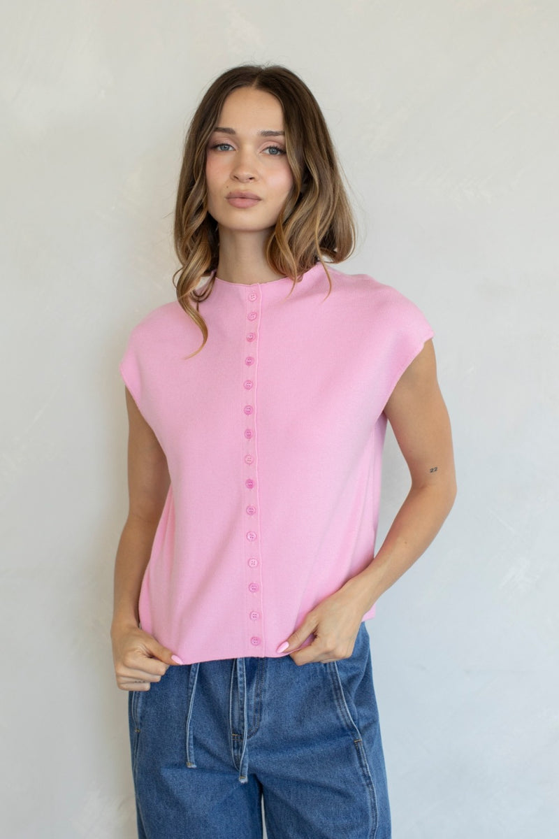 emilie button-up tank