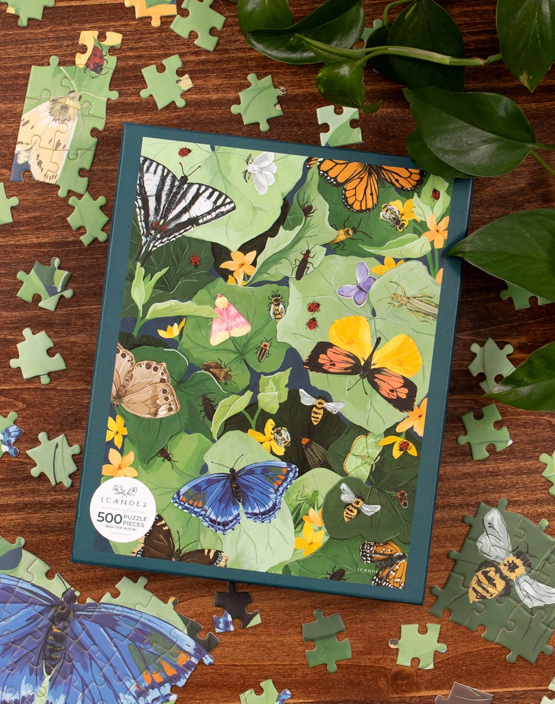 pollinators 500pc puzzle