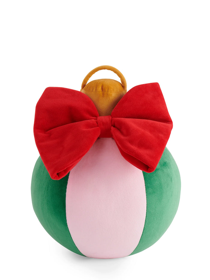festive bauble ornament pillow