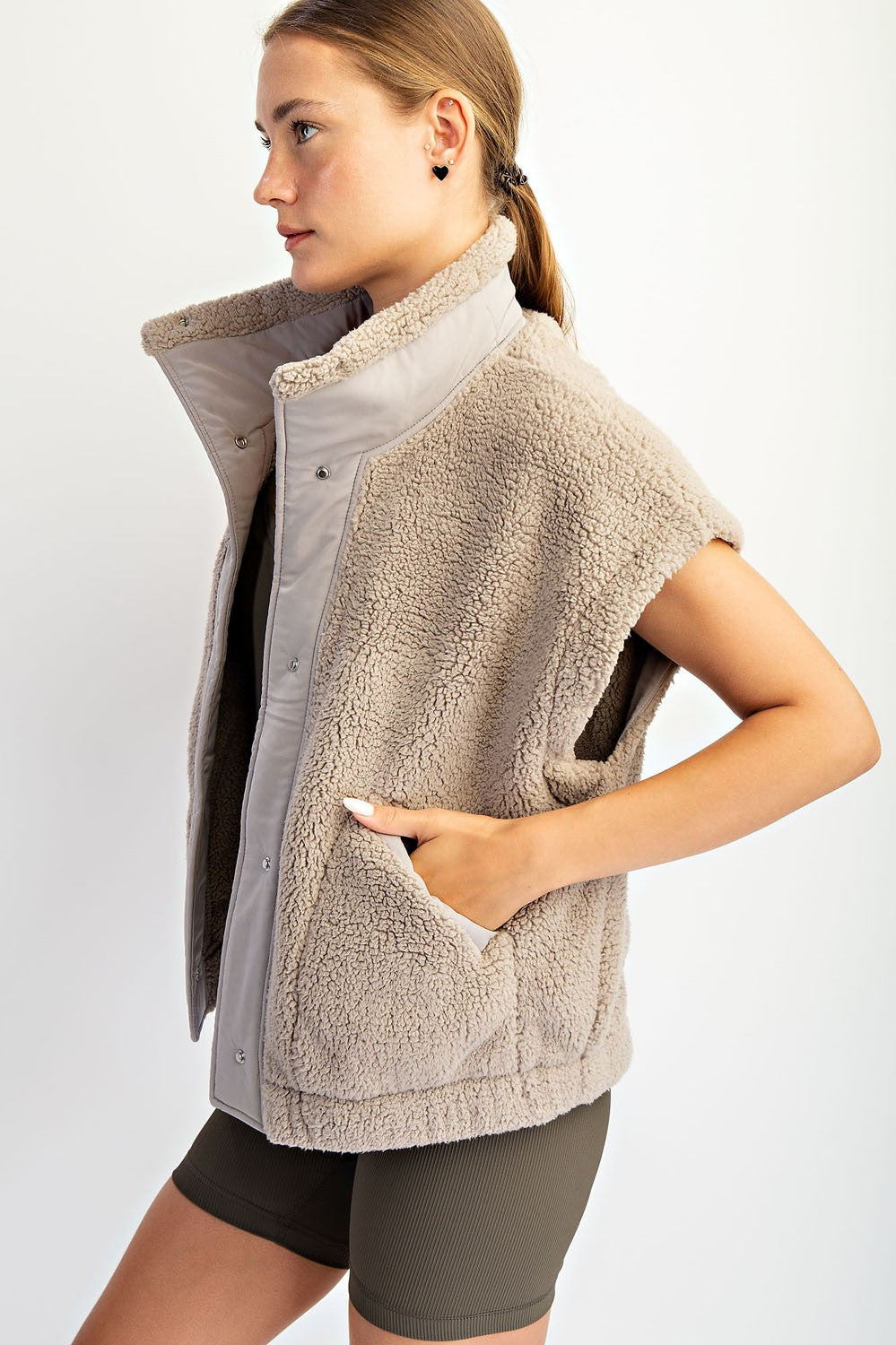 on the record sherpa vest